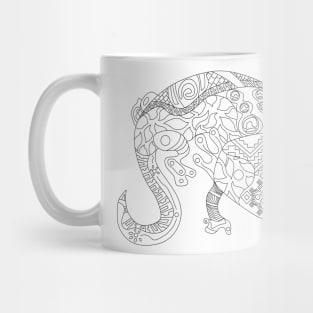 vector axolotl ecopop Mug